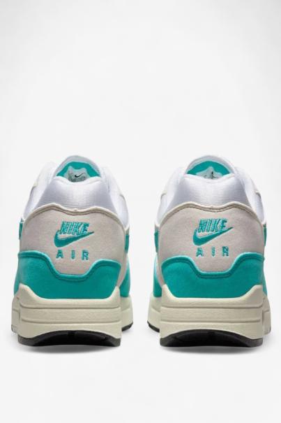 NIKE Air Max 1 Shoes White/Blue