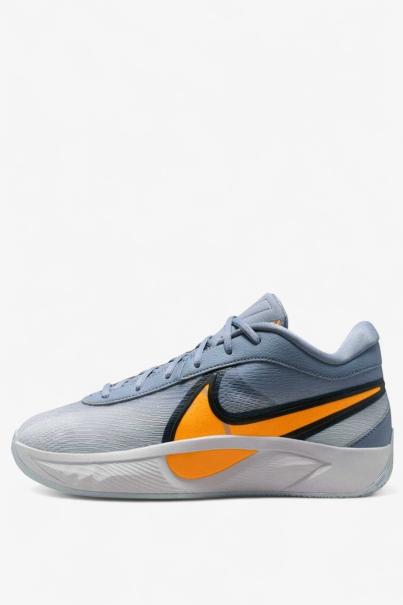 NIKE Giannis Freak 6 Basketball Shoes Grey/Orange