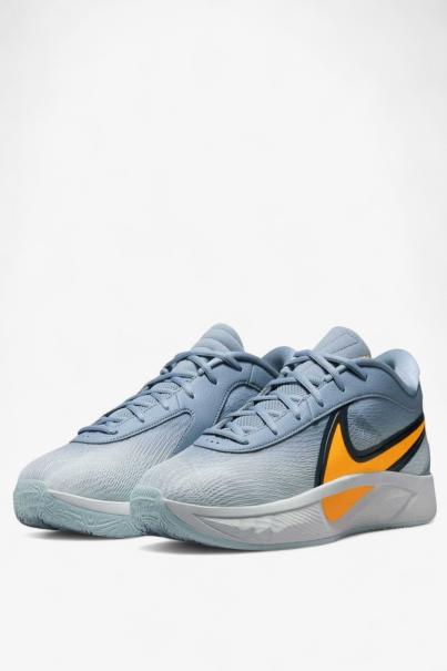 NIKE Giannis Freak 6 Basketball Shoes Grey/Orange