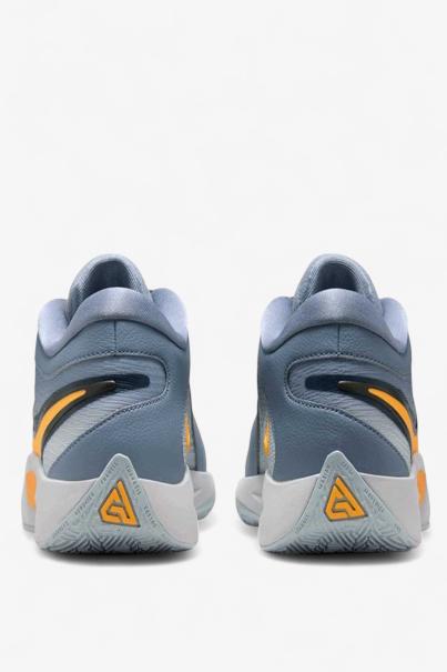 NIKE Giannis Freak 6 Basketball Shoes Grey/Orange