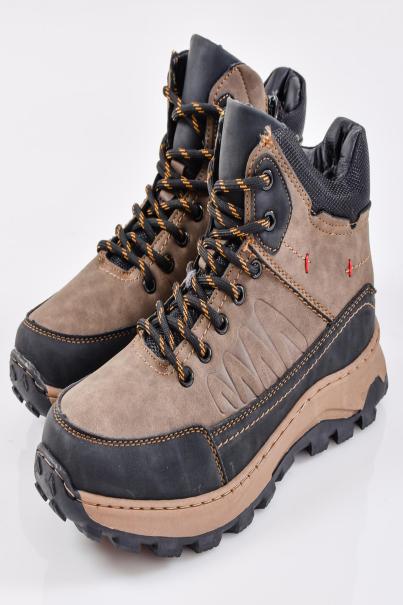 Мъжки боти  бежови EOBUVKIBG