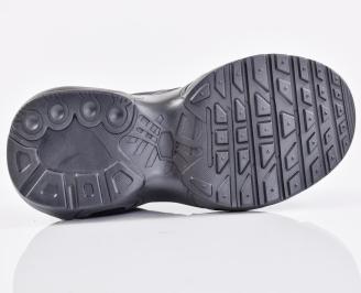 Mъжки маратонки черни EOBUVKIBG