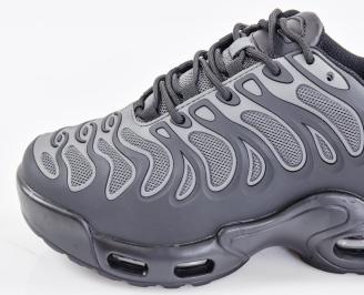 Mъжки маратонки черни EOBUVKIBG