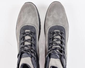 Мъжки боти сиви EOBUVKIBG