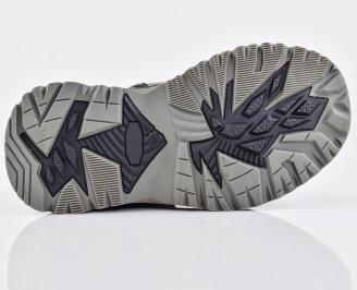 Мъжки боти сиви EOBUVKIBG