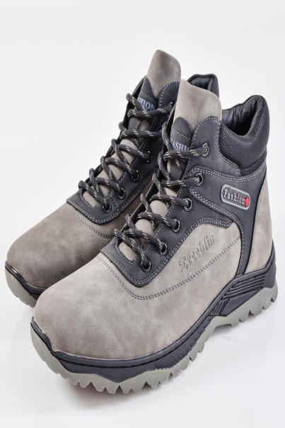 Мъжки боти сиви EOBUVKIBG