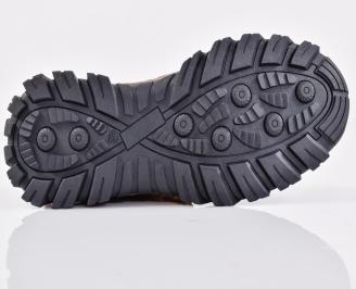 Мъжки боти кафяви EOBUVKIBG