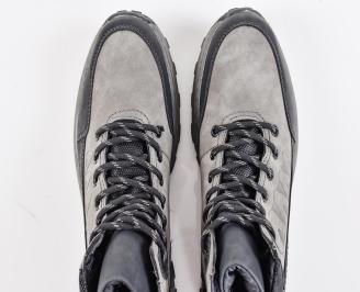 Мъжки боти  сиви  EOBUVKIBG