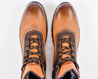 Мъжки боти  кафеви EOBUVKIBG