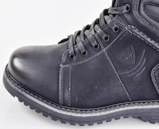 Мъжки боти  черни EOBUVKIBG