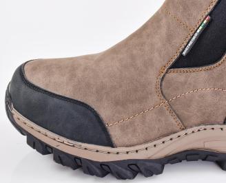 Мъжки боти  бежови EOBUVKIBG