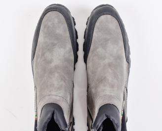 Мъжки боти  сиви EOBUVKIBG