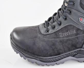 Мъжки боти черни EOBUVKIBG