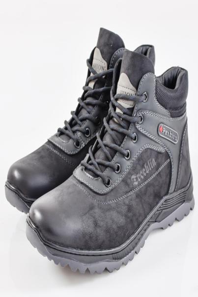 Мъжки боти черни EOBUVKIBG