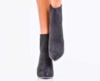 Дамски елегантни боти черни EOBUVKIBG