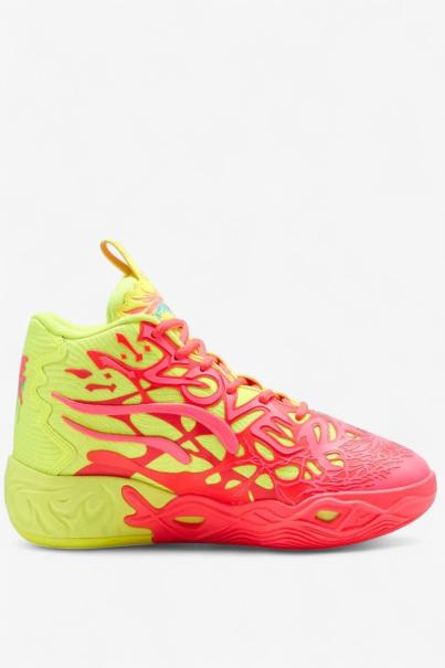 PUMA x LaMelo Ball MB.04 Basketball Shoes Pink/Yellow