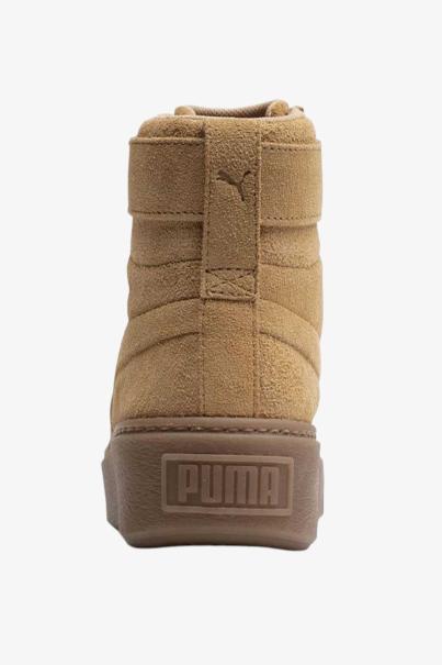 PUMA Suede Platform Mid Shoes Beige