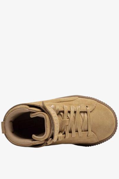 PUMA Suede Platform Mid Shoes Beige