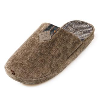 Мъжки домашни Пантофи - P 252-1 Brown