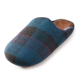 Мъжки домашни Пантофи - P 252-7 Blue