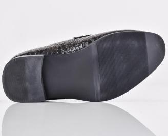 Мъжки официални обувки черни EOBUVKIBG