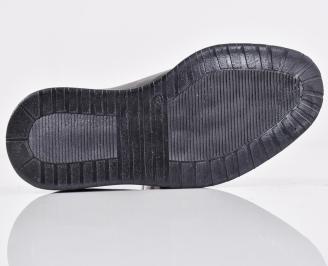 Мъжки официални обувки черни EOBUVKIBG