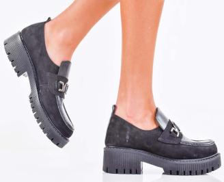 Дамски лоуфъри  черни EOBUVKIBG