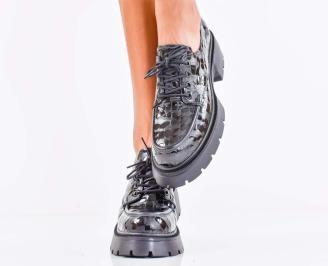 Дамски лоуфъри черни EOBUVKIBG