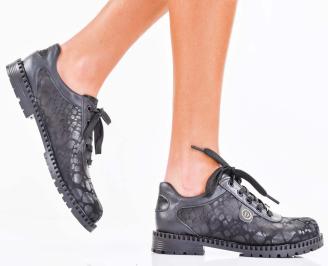 Дамски лоуфъри черни EOBUVKIBG