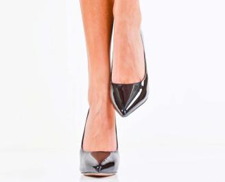 Дамски елегантни обувки черни EOBUVKIBG