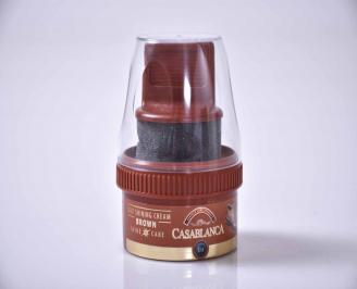 Боя за обувки кафява