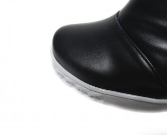 Дамски боти на платформа   сини