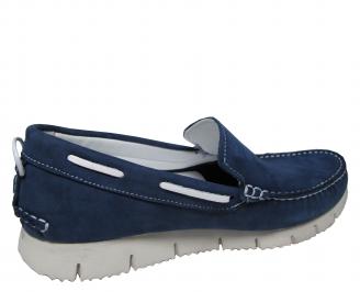 Мъжки спортно елегантни обувки  сини