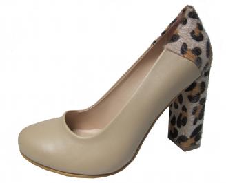 Дамски елегантни обувки  бежови EOBUVKIBG