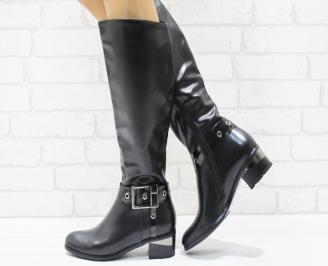 Дамски ежедневни ботуши черни