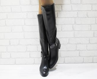 Дамски ежедневни ботуши черни