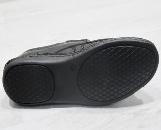 Мъжки обувки черни естествена кожа