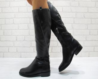 Дамски ежедневни ботуши  черни