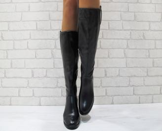 Дамски ежедневни ботуши  черни