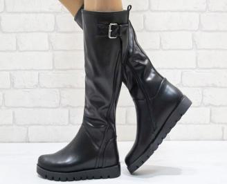 Дамски ежедневни ботуши черни