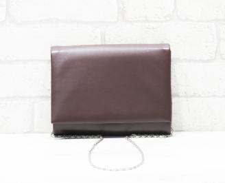 Абитуриентска чанта еко кожа бордо