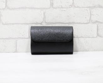 Абитуриентска чанта еко кожа черна