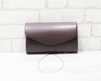 Абитуриентска чанта еко кожа бордо