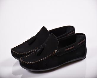 Мъжки спортно елегантни  обувки  черни