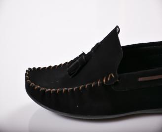 Мъжки спортно елегантни  обувки  черни