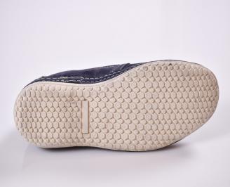 Мъжки спортно елегантни  обувки  сини