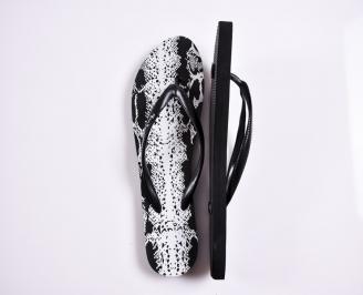 Дамски чехли черни
