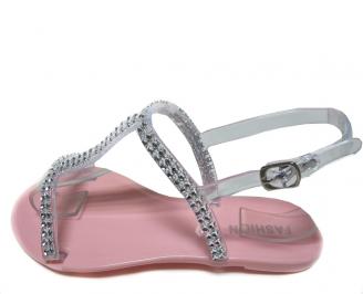 Дамски сандали розови