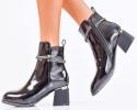 Дамски елегантни боти черни EOBUVKIBG