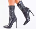 Дамски елегантни боти черни EOBUVKIBG